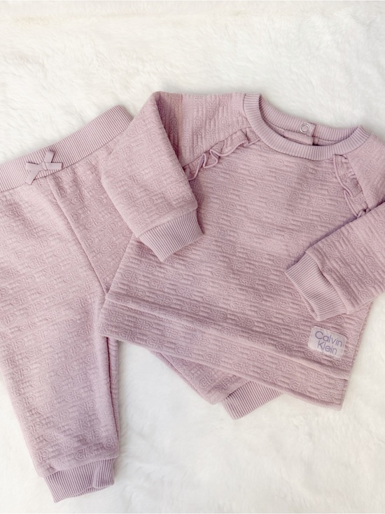 Calvin Klein Other - Calvin Klein Baby Girls Long Sleeve Set